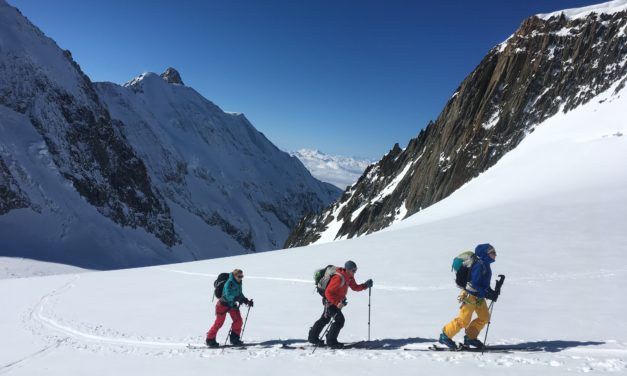 Two days of classic spring ski mountaineering