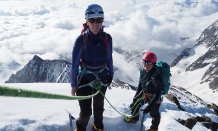 Tip top conditions on the Weissmeis traverse