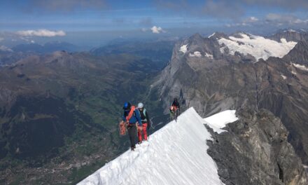 Climbing the Eiger’s Mittellegi ridge in a day