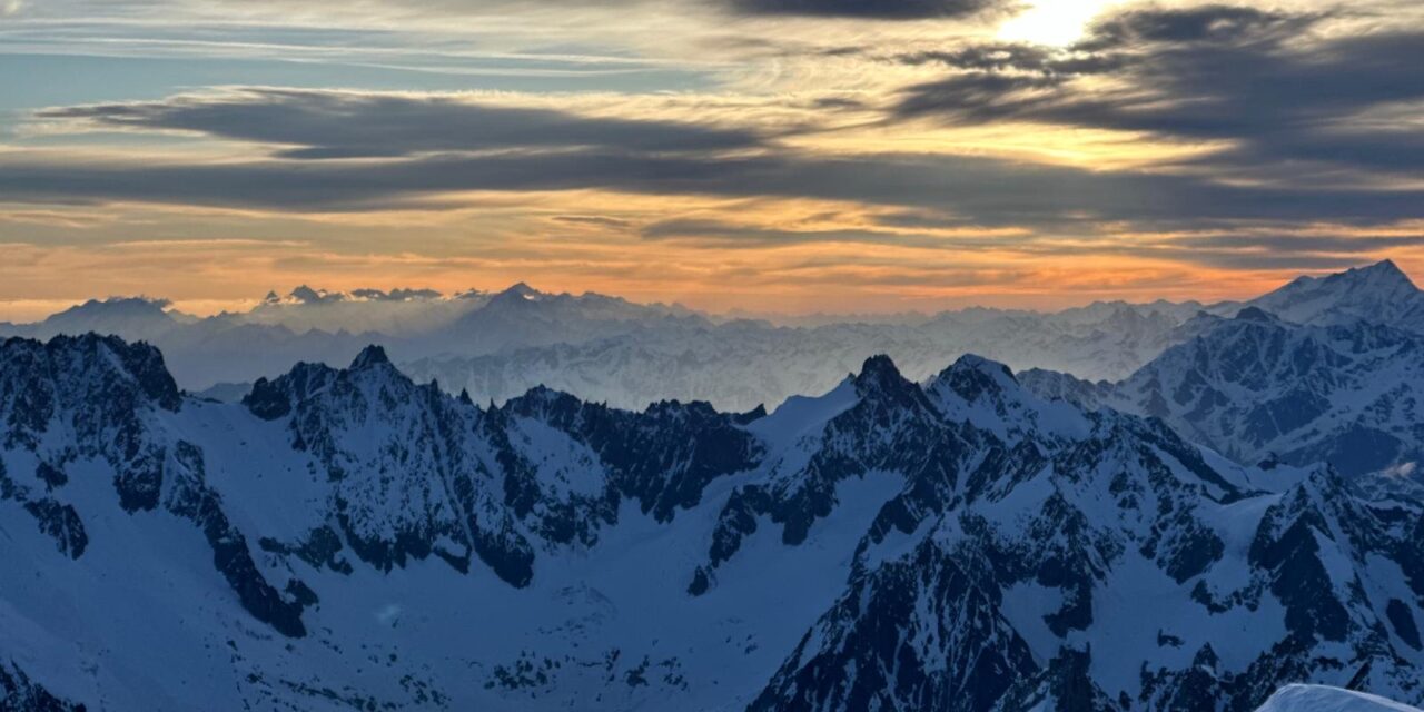 Mont Blanc climbing and skiing conditions 2024