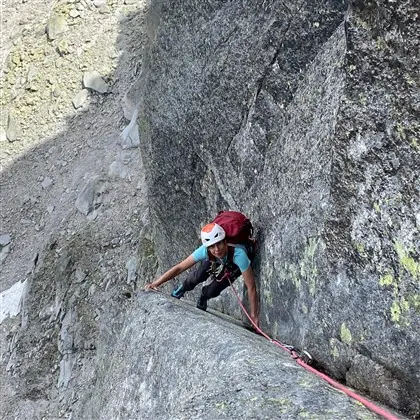 Not every day in the mountains needs to involve a 4,000m summit or a huge objective — classic rock & alpine ridges around Chamonix.